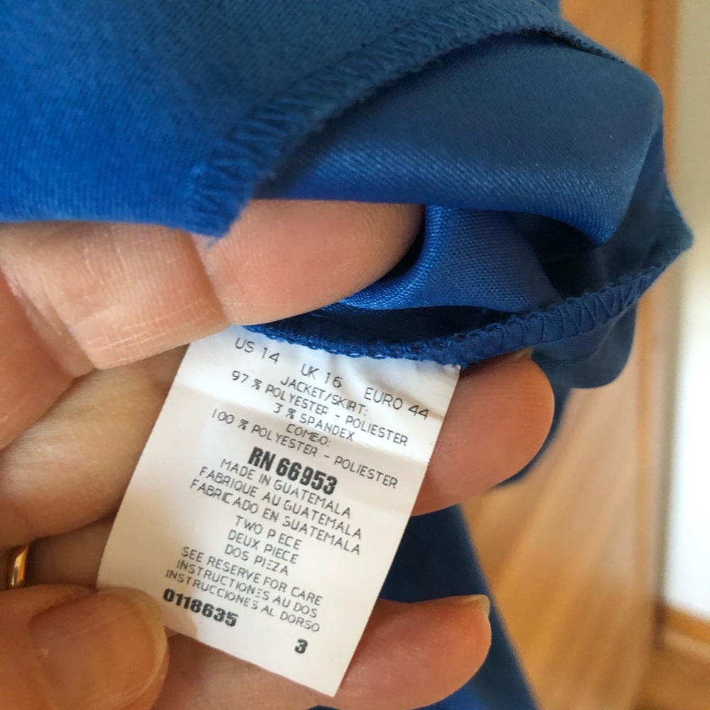 Leslie Fay 2 pcs. Suit Sz. 14 - Picture 6 of 6